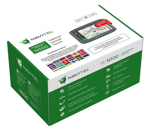 Навигатор Автомобильный GPS Navitel N500 MAG 5" 480x272 8Gb microSD черный Navitel фото 6
