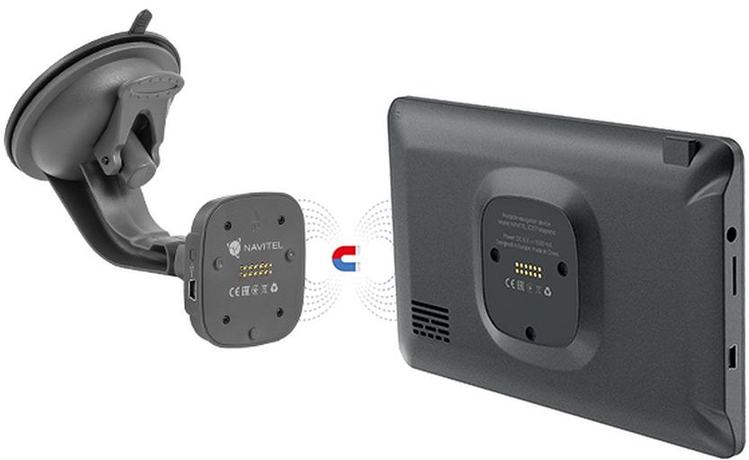 Навигатор Автомобильный GPS Navitel E707 Magnetic 7" 800x480 8Gb microSDHC серый Navitel фото 3