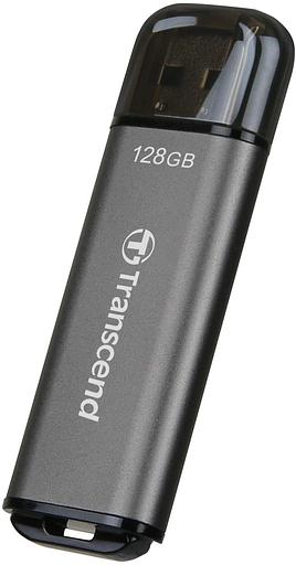 Флеш Диск Transcend 128Gb Jetflash 920 TS128GJF920 USB3.1 темно-серый фото 2
