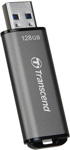 Флеш Диск Transcend 128Gb Jetflash 920 TS128GJF920 USB3.1 темно-серый фото 3