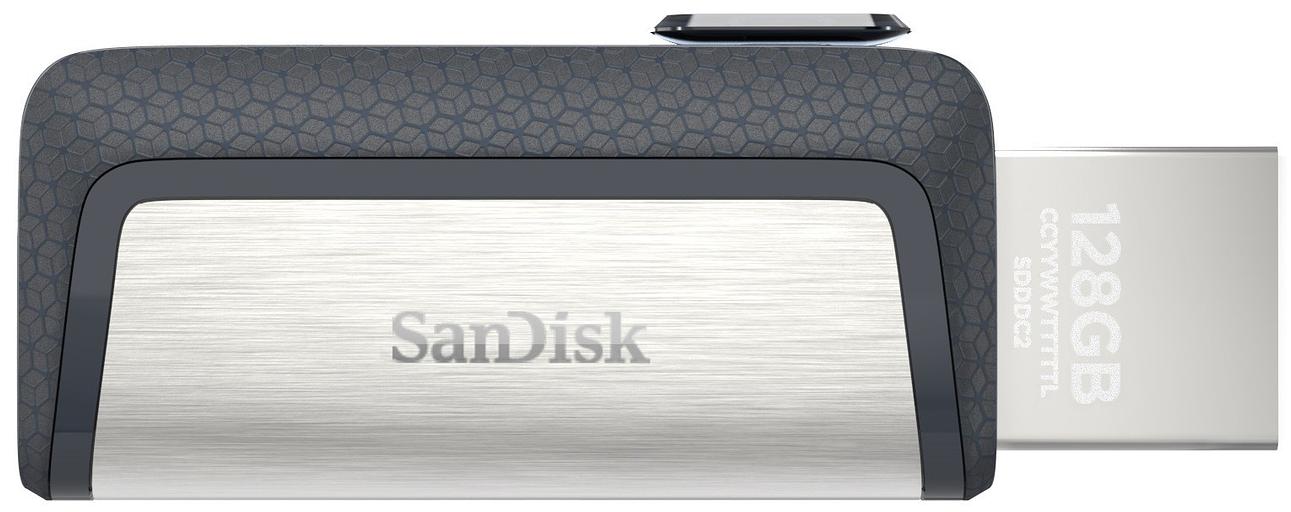 Флеш Диск Sandisk 256Gb Ultra Dual Drive SDDDC2-256G-G46 USB3.0 серый/черный фото 2