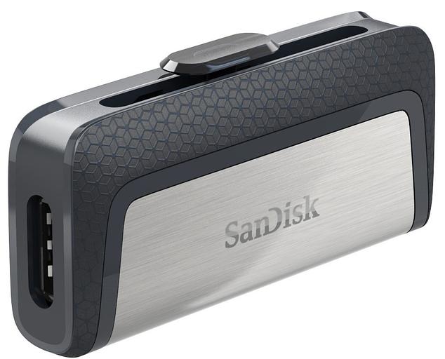 Флеш Диск Sandisk 256Gb Ultra Dual Drive SDDDC2-256G-G46 USB3.0 серый/черный фото 5
