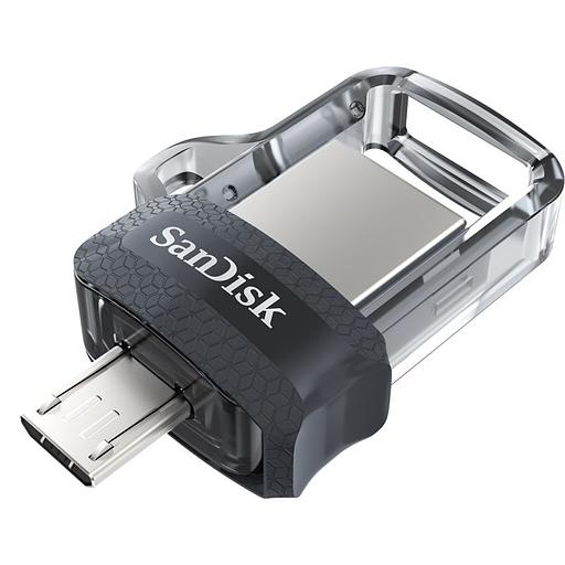 Флеш Диск Sandisk 64Gb Ultra Dual SDDD3-064G-G46 USB3.0 черный фото 2