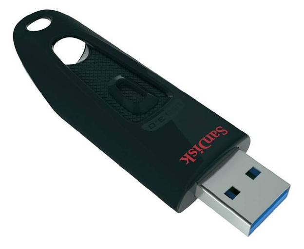 Флеш Диск Sandisk 128Gb Ultra SDCZ48-128G-U46 USB3.0 черный фото 2