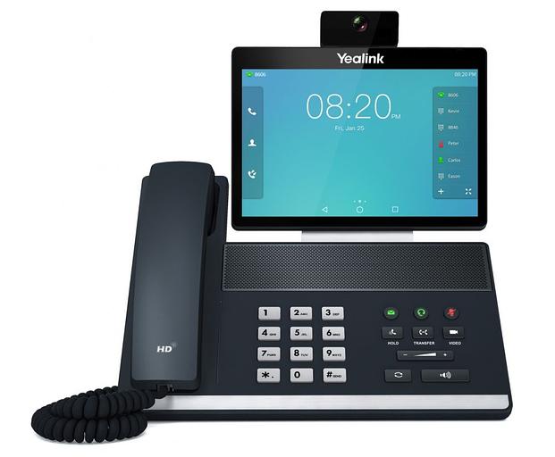 Телефон SIP Yealink VP59 черный фото 1