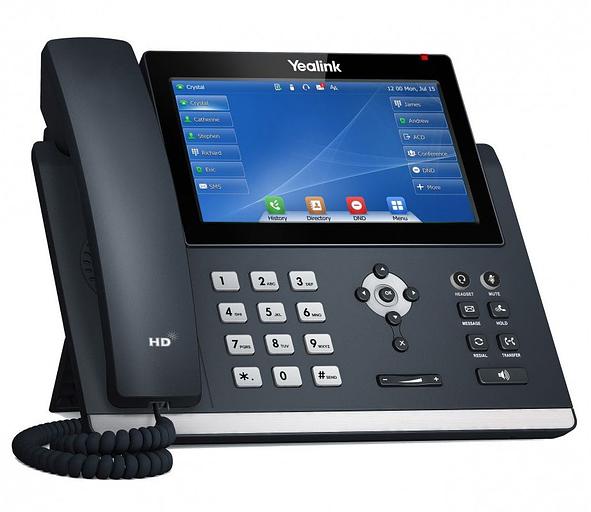 Телефон SIP Yealink SIP-T48U черный фото 2