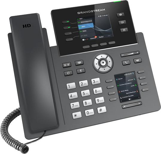 Телефон IP Grandstream GRP-2614 черный фото 3
