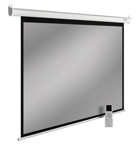 Экран Cactus 150x200см SIlverMotoExpert CS-PSSME-200X150-DG 4:3 настенно-потолочный рулонный темно-серый (моторизованный привод) фото 1