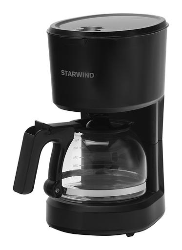 Кофеварка капельная Starwind STD0610 600Вт черный фото 3