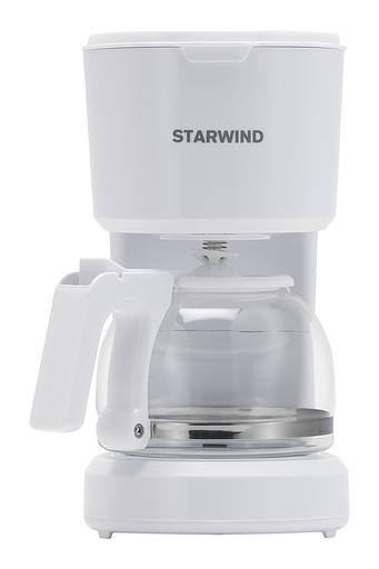 Кофеварка капельная Starwind STD0611 600Вт белый фото 2