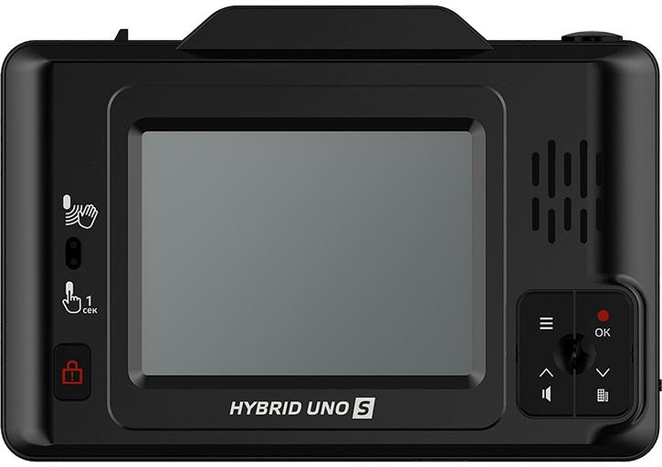 Видеорегистратор с радар-детектором Silverstone F1 HYBRID UNO S GPS черный фото 3