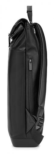 Рюкзак Moleskine CLASSIC ROLLTOP (ET86RBKBK) 40x32x12см эко-кожа черный фото 3