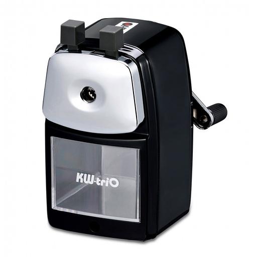 Точилка для карандашей механическая Kw-Trio 30VA 30VA-BLK 1 отверстие металл черный фото 2