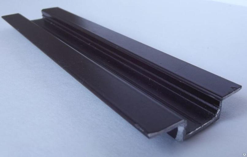 Профиль алюминиевый Омега ламинированный ПВХ (3 м) фото 1