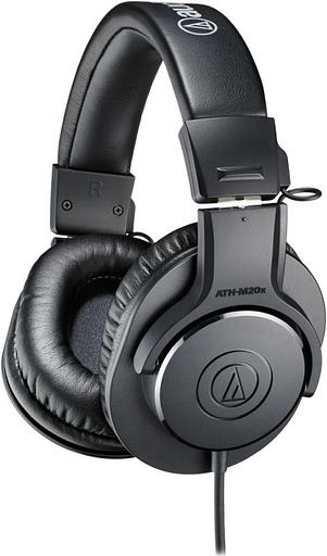 Наушники мониторные Audio-Technica ATH-M20X 3м черный проводные оголовье (15117005) фото 1