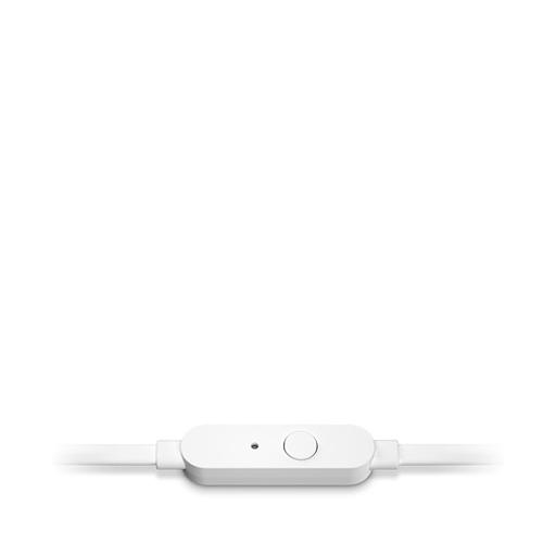 Гарнитура вкладыши JBL T110 WHT 1.2м белый проводные в ушной раковине (JBLT110WHT) фото 3