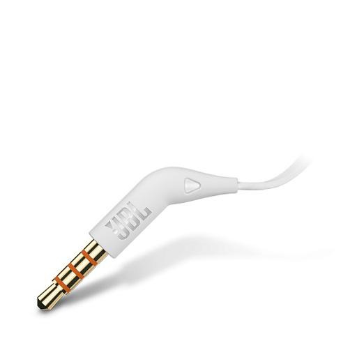 Гарнитура вкладыши JBL T110 WHT 1.2м белый проводные в ушной раковине (JBLT110WHT) фото 4