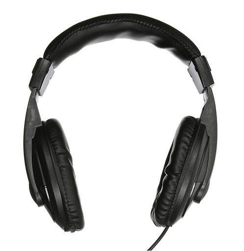 Наушники мониторные Оклик HP-M211V 1.8м черный проводные оголовье фото 2