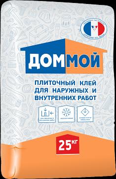 Клей "Дом Мой" клей для наружных и внутренних работ (ГОСТ 313570-2007) фото 1