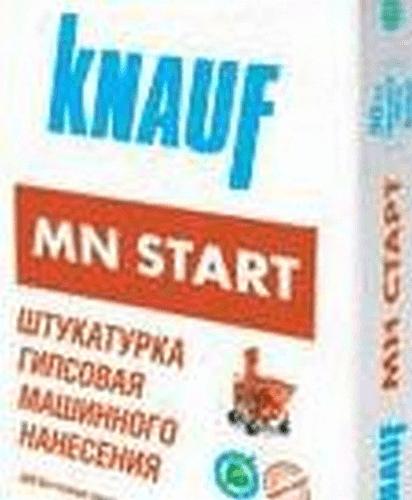 Штукатурка гипсовая машинного нанесения МН Старт 30 кг фото 1