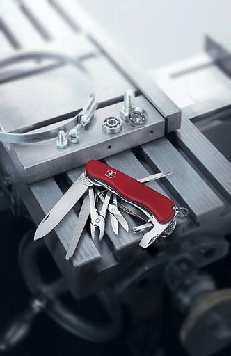 Нож перочинный Victorinox WORK CHAMP (0.8564) 111мм 21функций красный фото 2