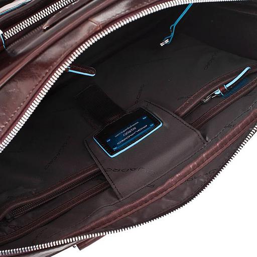 Сумка Piquadro Blue Square CA2849B2/MO коричневый натур.кожа/нейлон фото 2