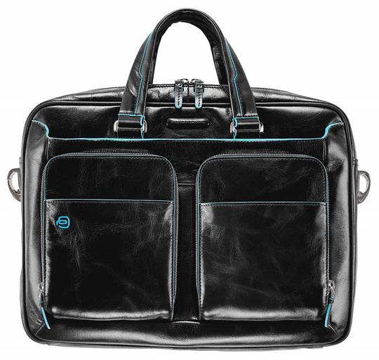 Сумка Piquadro Blue Square CA2849B2/N черный натур.кожа фото 1