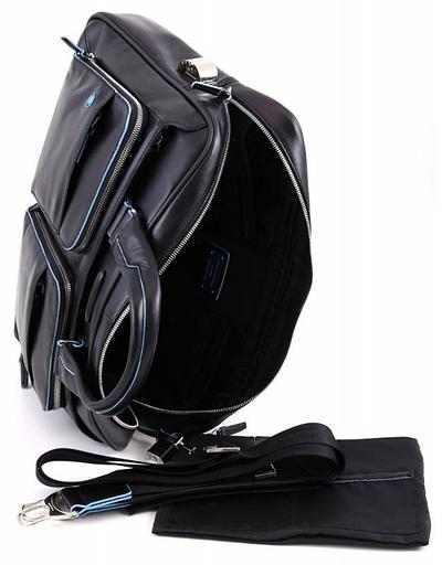 Сумка Piquadro Blue Square CA2849B2/N черный натур.кожа фото 2