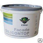 Краска водоэмульсионная Силиконовая Effekt Facade Silikontop 15 кг ВД фото 1