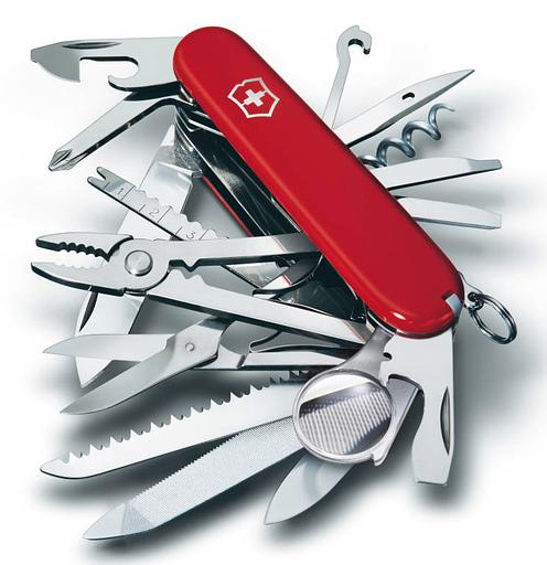 Нож перочинный Victorinox SwissChamp (1.6795) 91мм 33функций красный карт.коробка фото 2