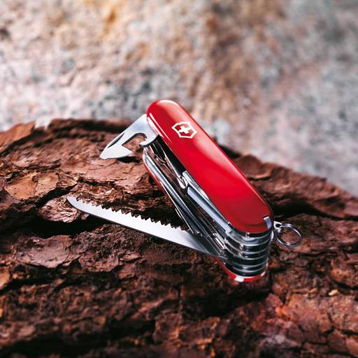 Нож перочинный Victorinox SwissChamp (1.6795) 91мм 33функций красный карт.коробка фото 5