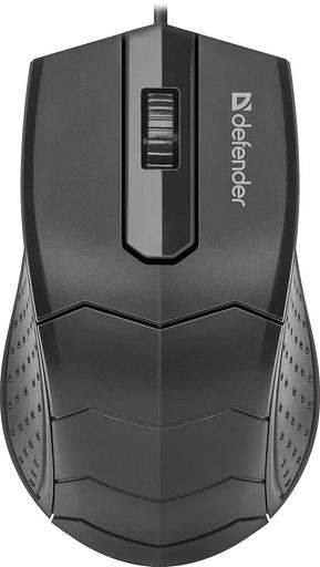 Мышь Defender Hit MB-530 черный оптическая (1000dpi) USB (2but) фото 1