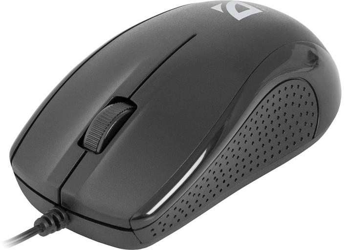 Defender Проводная оптическая мышь Optimum MB-160 черный,3 кнопки,1000 dpi Defender Optimum MB-160 черный (52160) фото 1