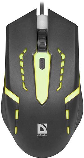 Мышь Defender Flash MB-600L черный оптическая (1200dpi) USB (3but) фото 4