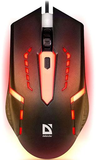Мышь Defender Flash MB-600L черный оптическая (1200dpi) USB (3but) фото 7