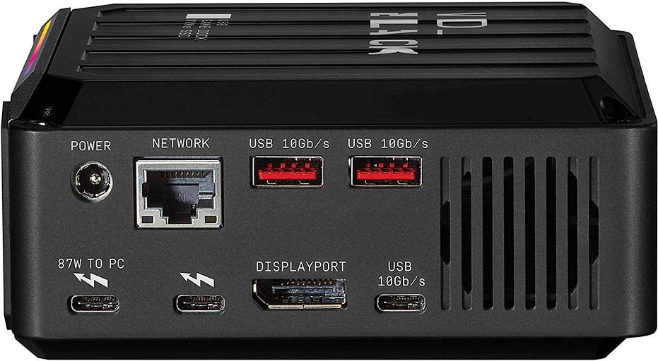 Накопитель SSD WD Thdb3 1Tb WDBA3U0010BBK-EESN D50 Game Dock 1.8" черный USB 3.1 type C фото 3