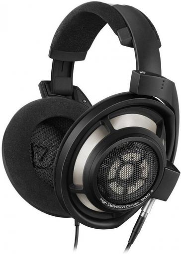 Наушники накладные Sennheiser HD 800 S 3м черный матовый/черный проводные оголовье (506911) фото 2