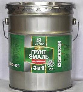 Грунт-эмаль по ржавчине 3 в 1 ВИТ (красно-коричневая) фото 1