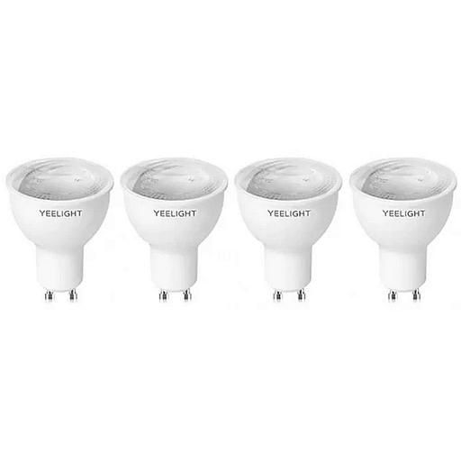 Умная лампа Yeelight Essential W1 GU10 4.5Вт 350lm Wi-Fi (упак.:4шт) (YGYC0120005WTEU) фото 1