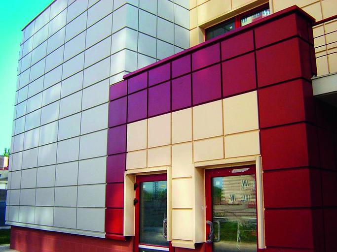 Фасадные кассета ОТ (открытого типа) RAL 0,50 мм фото 1