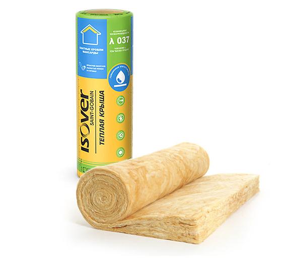 Стекловолокно ISOVER (Изовер) Теплая Крыша - 150, (рулон) фото 1