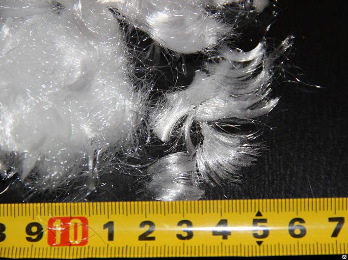 Фибра полипропиленовая (фиброволокно). фото 2