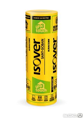 Стекловолокно Isover (Изовер) Теплый Дом Твин, (рулон) 5490*1220*50 фото 1