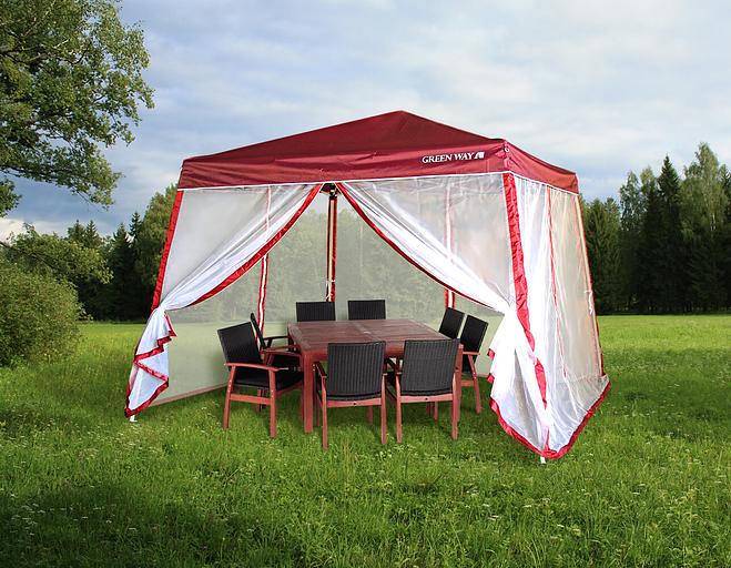Шатёр раздвижной с москитной сеткой фото 1