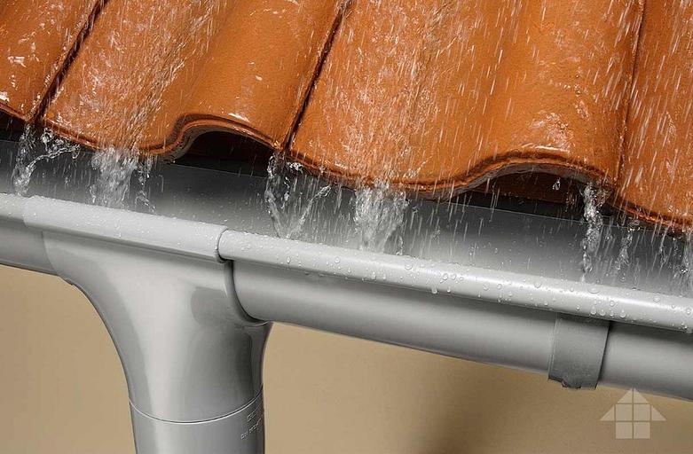 Пластиковый водосток d120 ОПТ фото 1