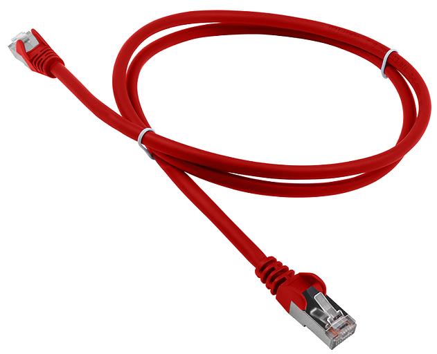 Патч-корд LANMASTER LSZH FTP кат.5e, 1.0 м, красный (LAN-PC45/S5E-1.0-RD) фото 1