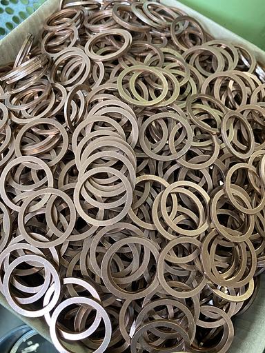 Прокладки для манометров и резьбовых соединений из алюминия и меди, опт фото 2