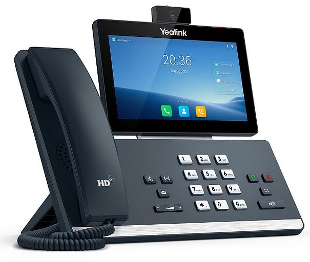YEALINK SIP-T58W with camera, видеотерминал, Android, WiFi, Bluetooth, GigE, CAM50, без БП, шт (SIP-T58W with camera) фото 3