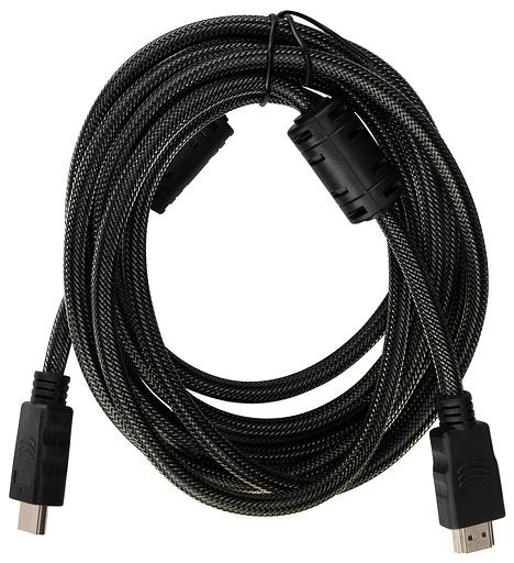 Кабель аудио-видео Buro HDMI (m)/HDMI (m) 3м. феррит.кольца Позолоченные контакты черный (HDMI-V1.4-3MC) фото 1