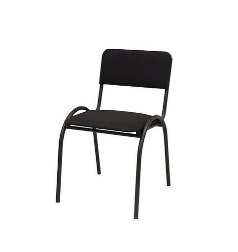 Стул офисный с квадратной спинкой №3 с подлокотниками фото 1